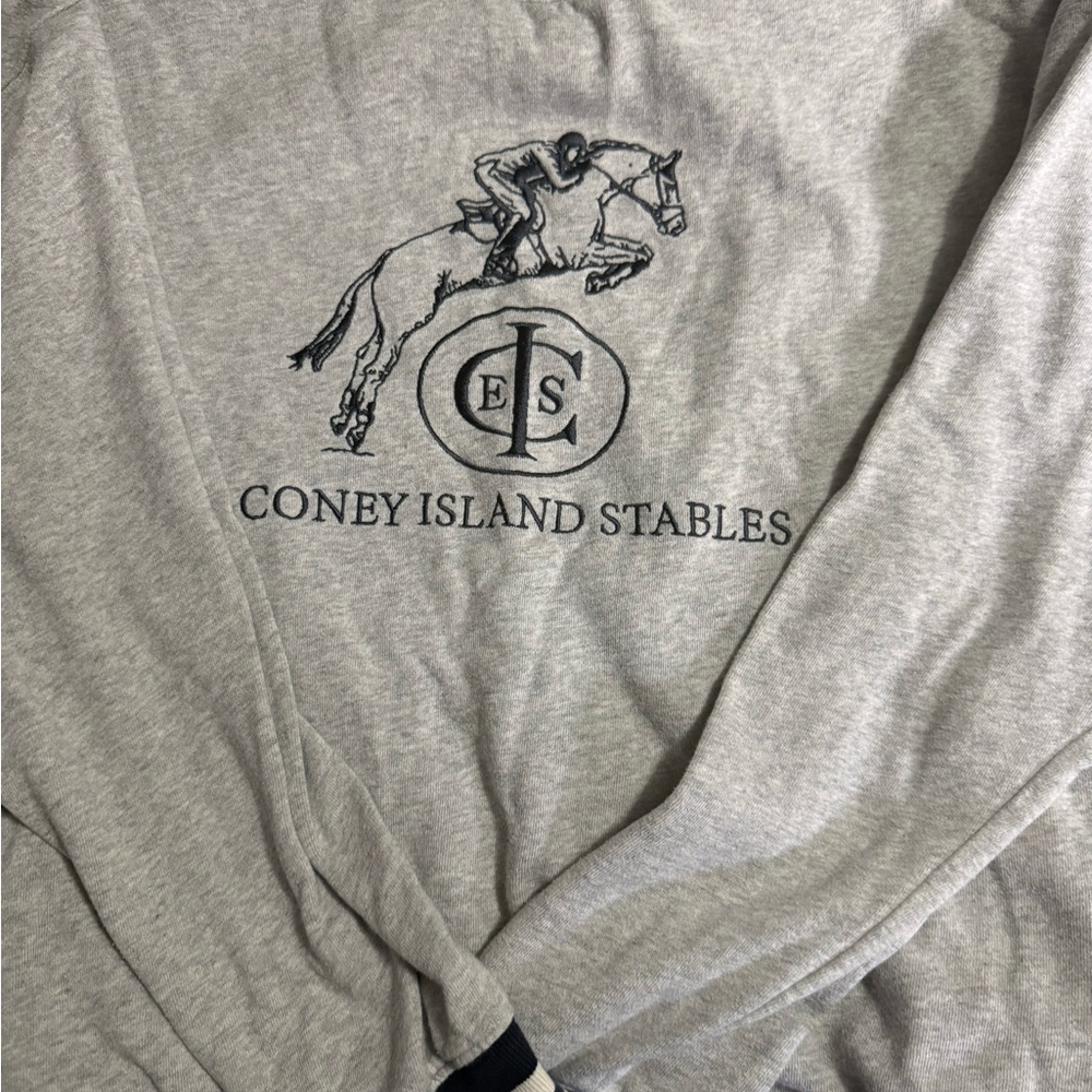 Gray Crew Neck Sweater